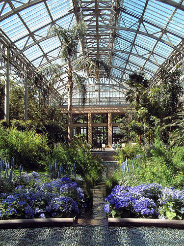 Longwood Gardens East Conservatory (Image via Wikimedia)